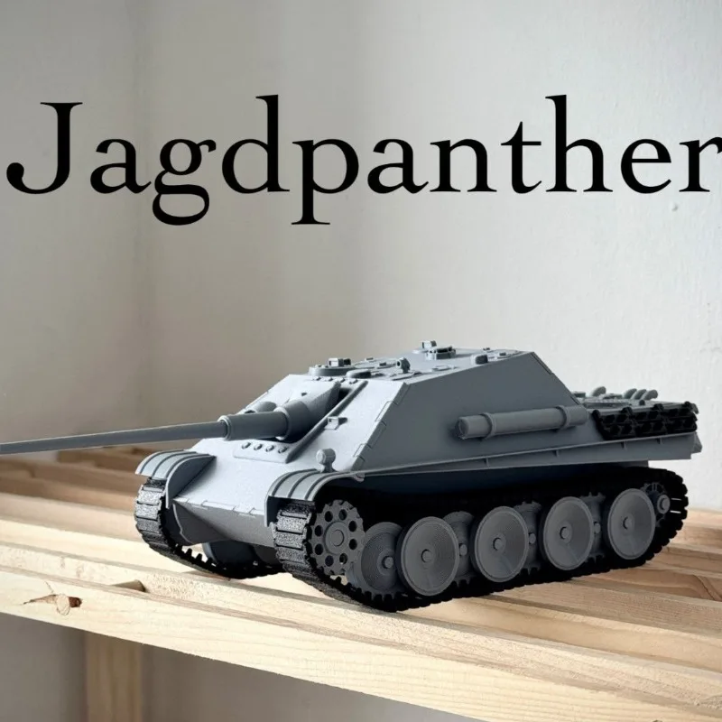 

Premium High Detail 3D Printed Jagdpanther Tank Destroyer Heavy Assembly Kit Realistic Miniature Military Vehicle Hobby Gifts