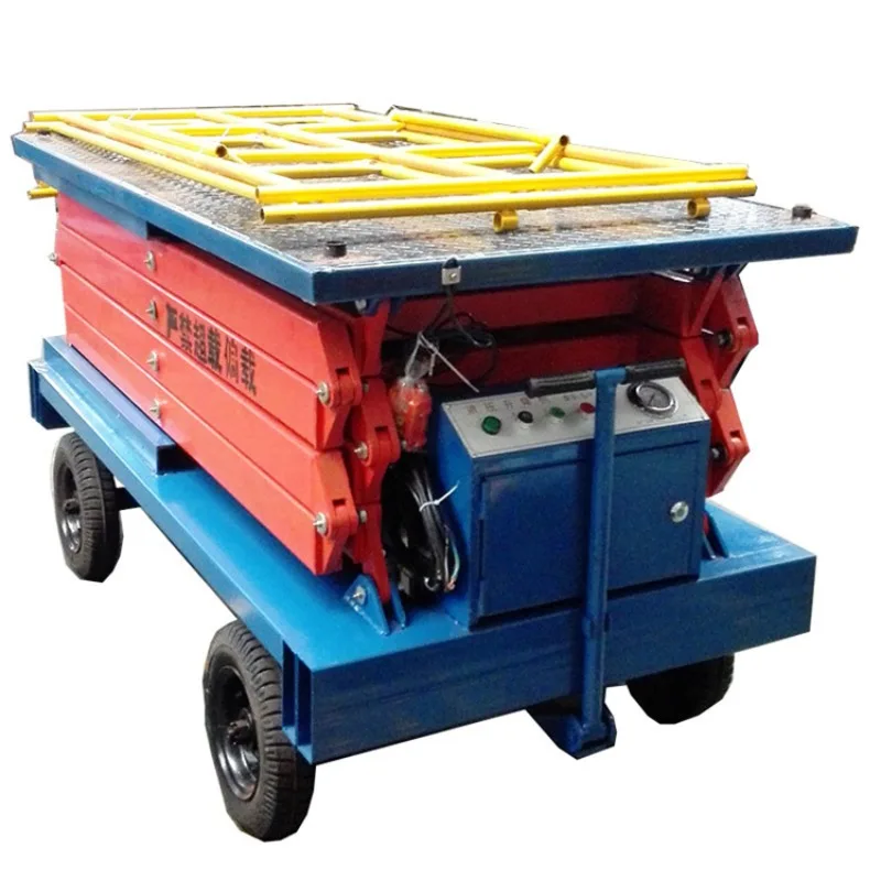 Fixed lifting platform, scissor lift freight elevator