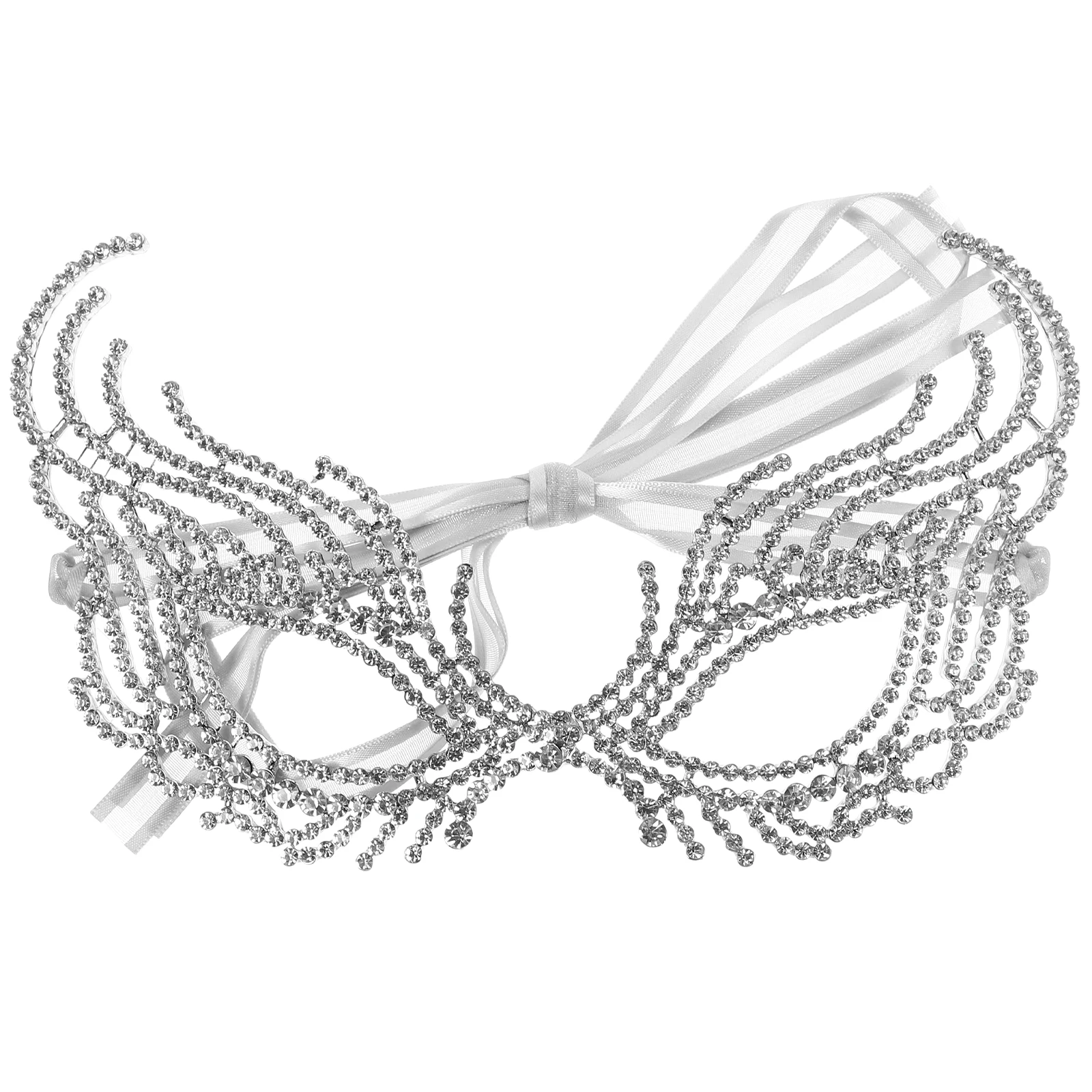 

Rhinestone Headgear Alloy Fashion Suitable Masquerade Dress Mask Dance Carnival Halloween Christmas Wedding