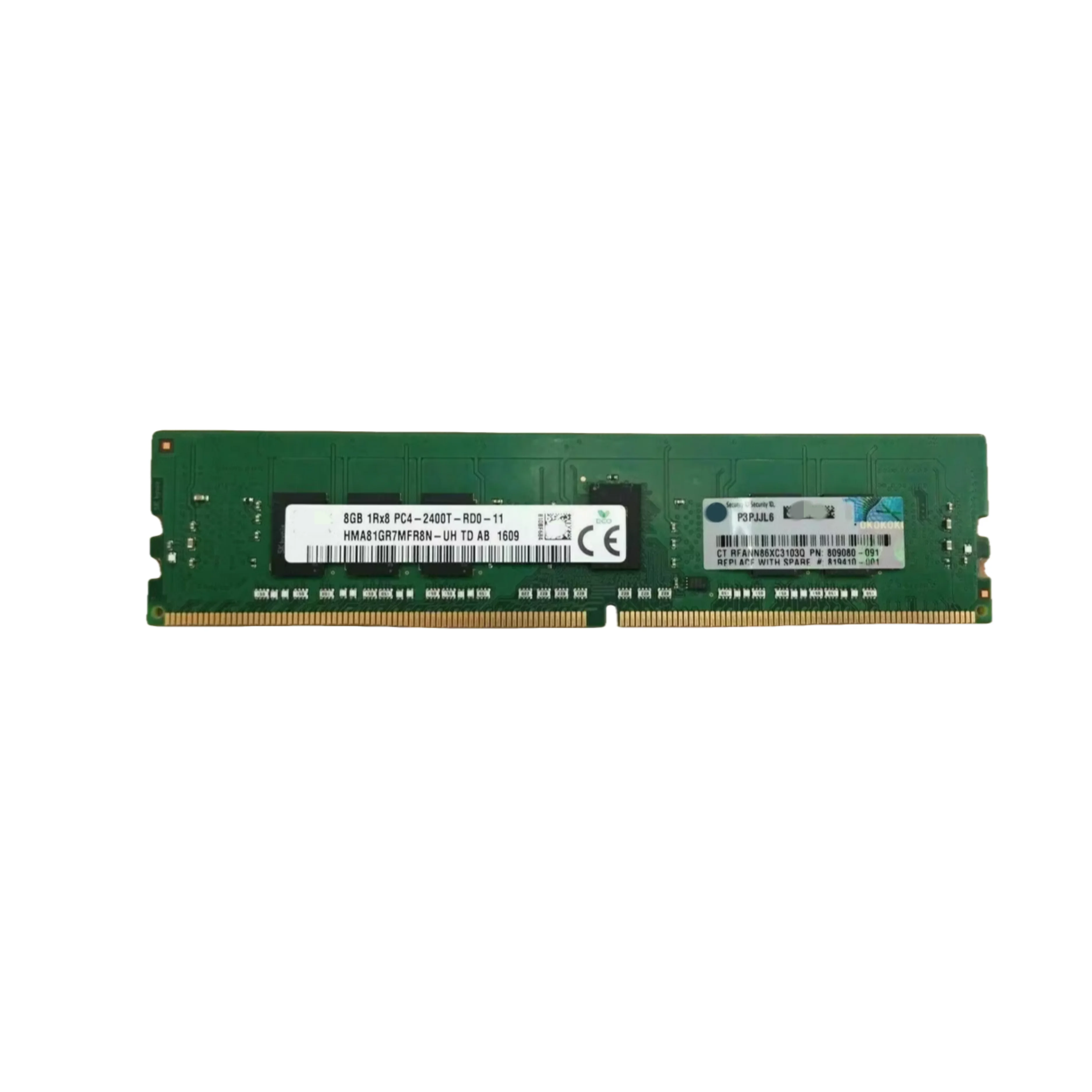 

805347-B21 809080-091 819410-001 8G 1RX8 PC4-2400T-R DDR4