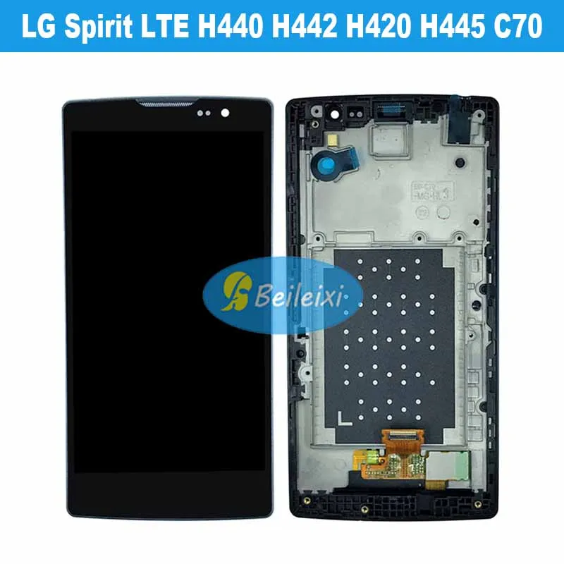 For LG Spirit LTE H440 H442 H420 H445 C70 LCD Display Touch Screen Digitizer Assembly Replacement Parts