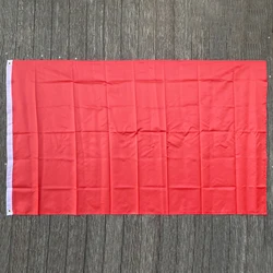xvggdg    90+150cm  Red Flags  Solid Color banner   For decoration