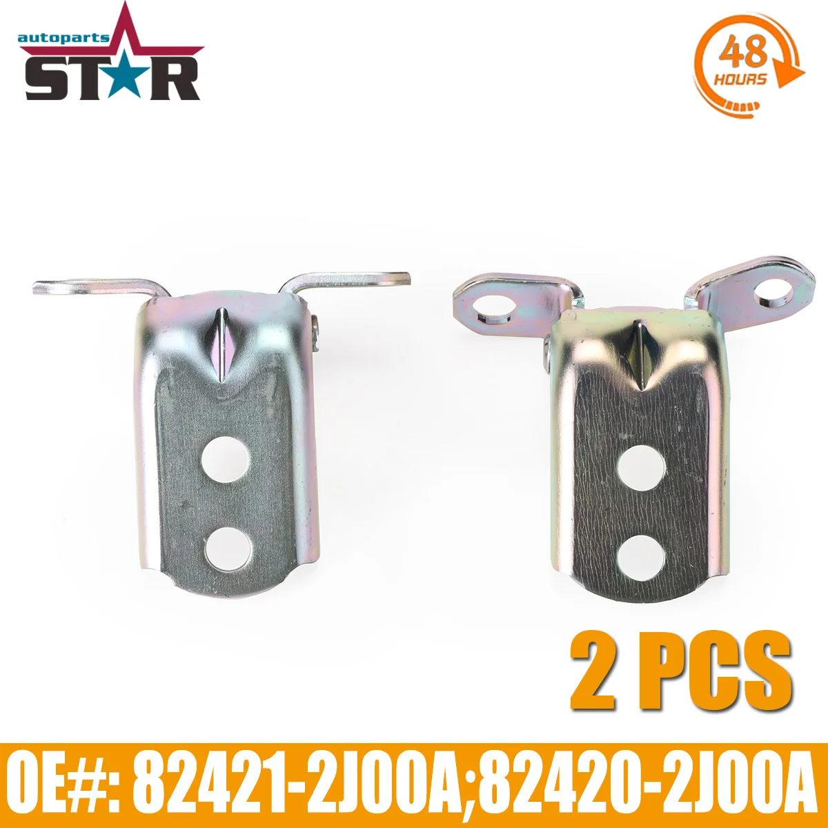 

Front Upper&lower Door Hinges Set Fit for Nissan Patrol GU Y61 1997 1998 2001 2002 2003 2004 2005 2016 82421-2J00A 82420-2J00A