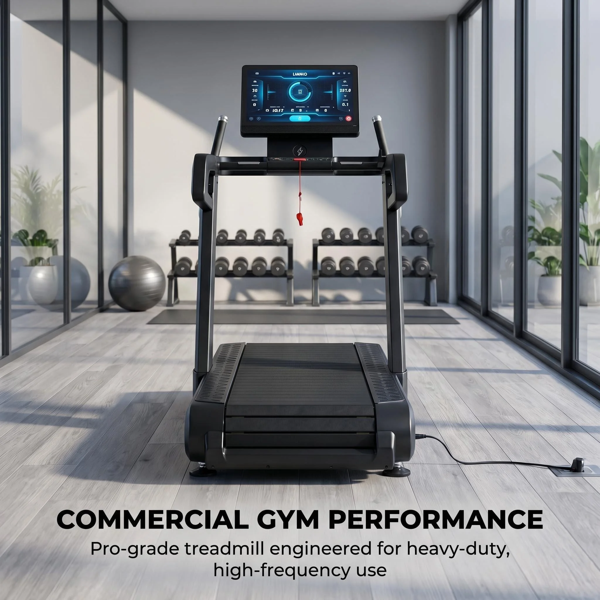 K-FIT All-In Slat Treadmill K9 Multi-Mode Self Powered Commercial Functional Training Gym Equipment