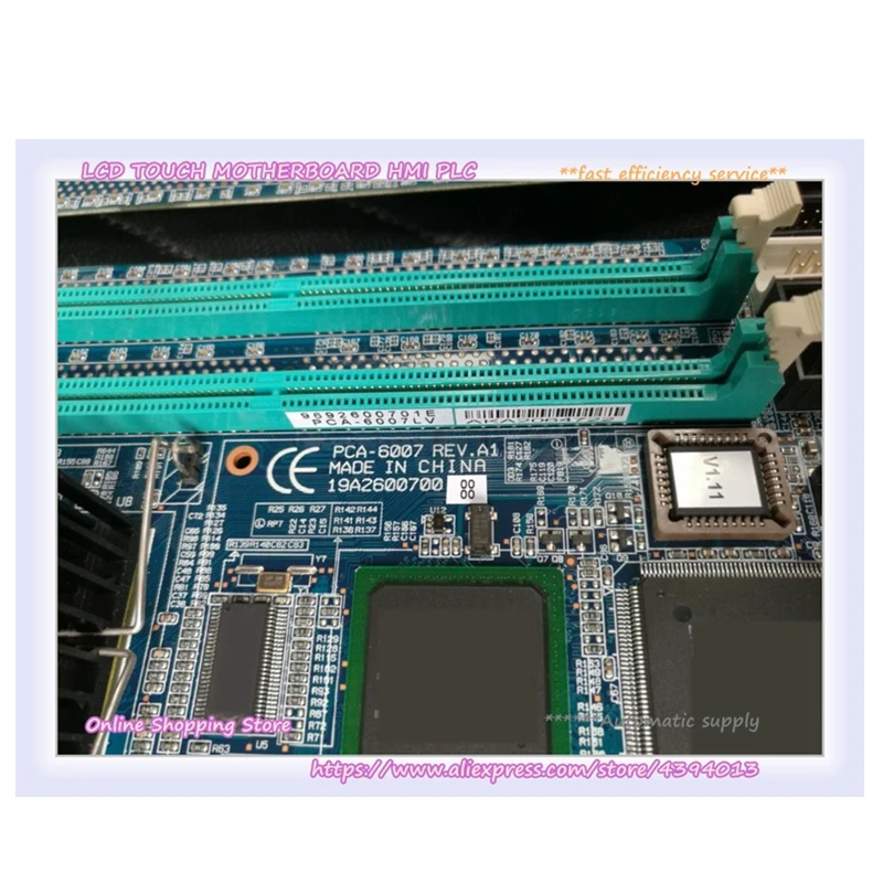 Para controle industrial PCA-6007LV REV.A1 enviar garantia por três meses