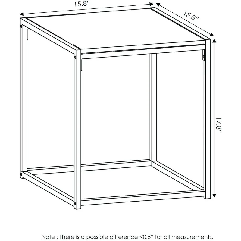طاولة قهوة حديثة لغرفة المعيشة من Camus مع طقم طاولتين نهائيين، أمريكانو