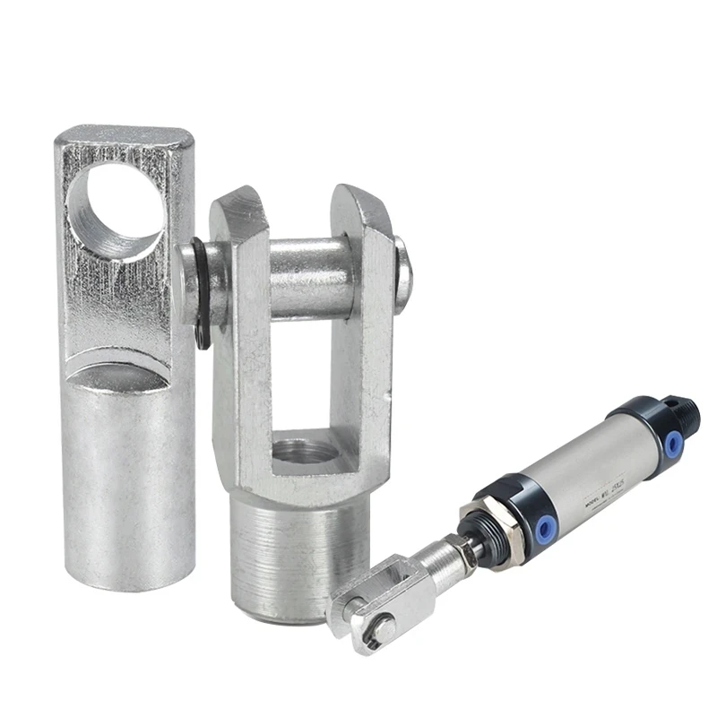 Cylinder Accessories SC Standard Cylinder Y-type Fitting with Pin/ I-type Connector MAL/MA Cylinder Pneumatic Components 1pcs