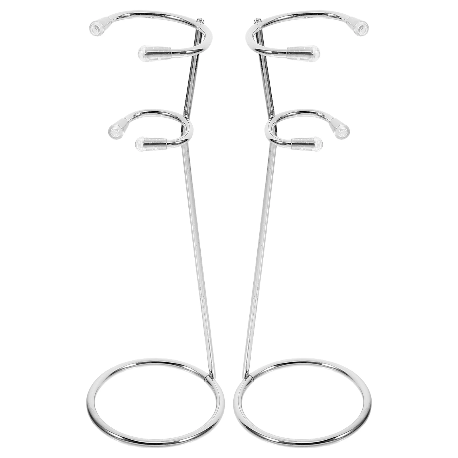 

2Pcs Stainless Steel Frother Stand Multifunctional Hand Blender Holder Kitchen Whisk Organizer Frother Storage Base Beater Stand