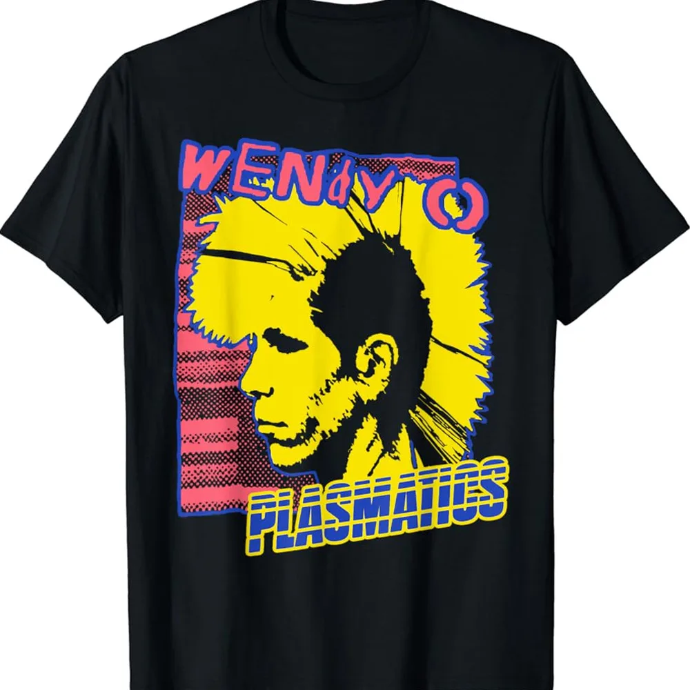 Plasmatics Wendy O Williams black T-Shirt short sleeve S to 5Xl 1F616 Anime pattern clothing high quality 100% cotton  slee