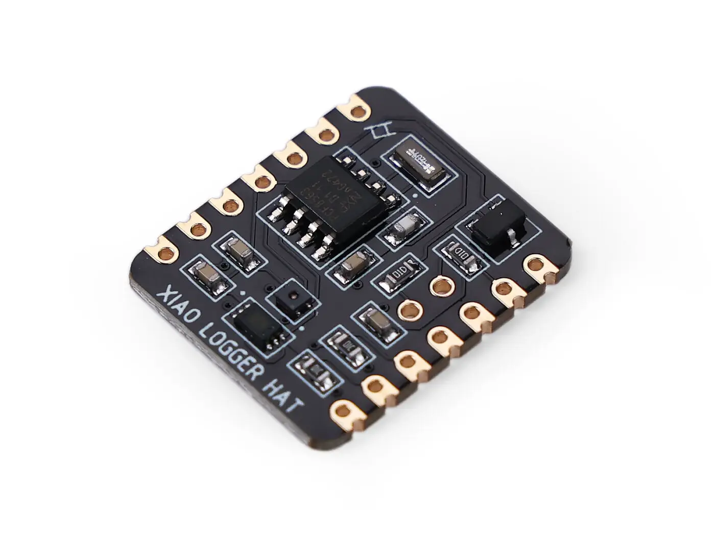 XIAO Logger Hat Tiny Temperature Humidity And Light Add-On Module For Seeed Studio Xiao With RTC And Battery Voltage Monitoring