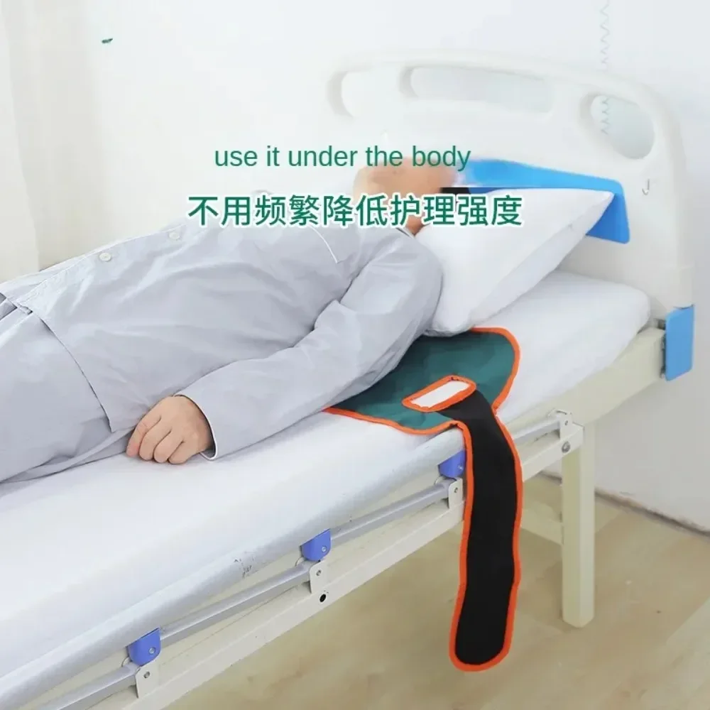 Elderly Patient Bedridden Turnover Assistive Device for Caregiving Bedside Support Lateral Positioning Pressure Ulcer Prevention