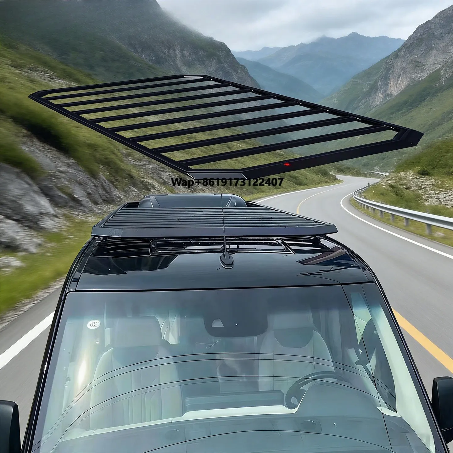 

Car Roof Rack Aluminum Alloy Customizable Thickened Aluminum Alloy Rust and Corrosion protection