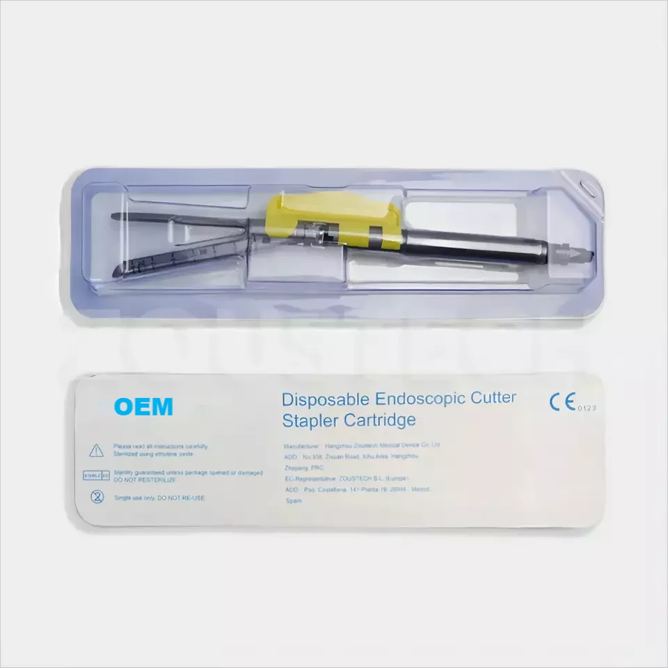 

Oem Service China Top Quality Laparoscopic Surgery Disposable Endoscopic Cutting Endo Linear Cutter Stapler Reload Cartridge