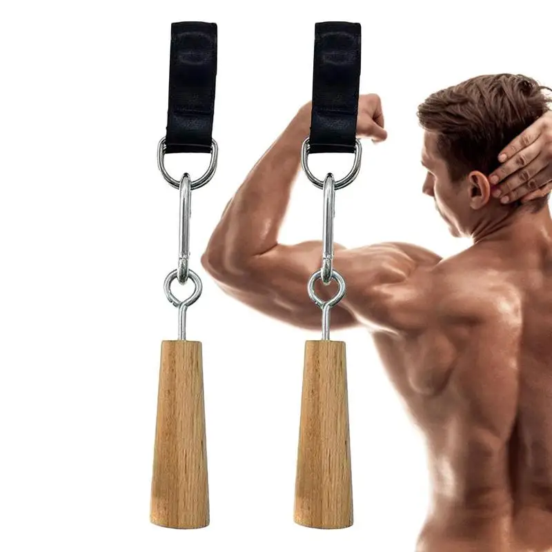 

Деревянная ручка для подтягивания мяча Power Ball Hold Grips Силовой тренажер Скалолазание Не трещивающая ручка для подтягивания мяча Тренажер для спортзала