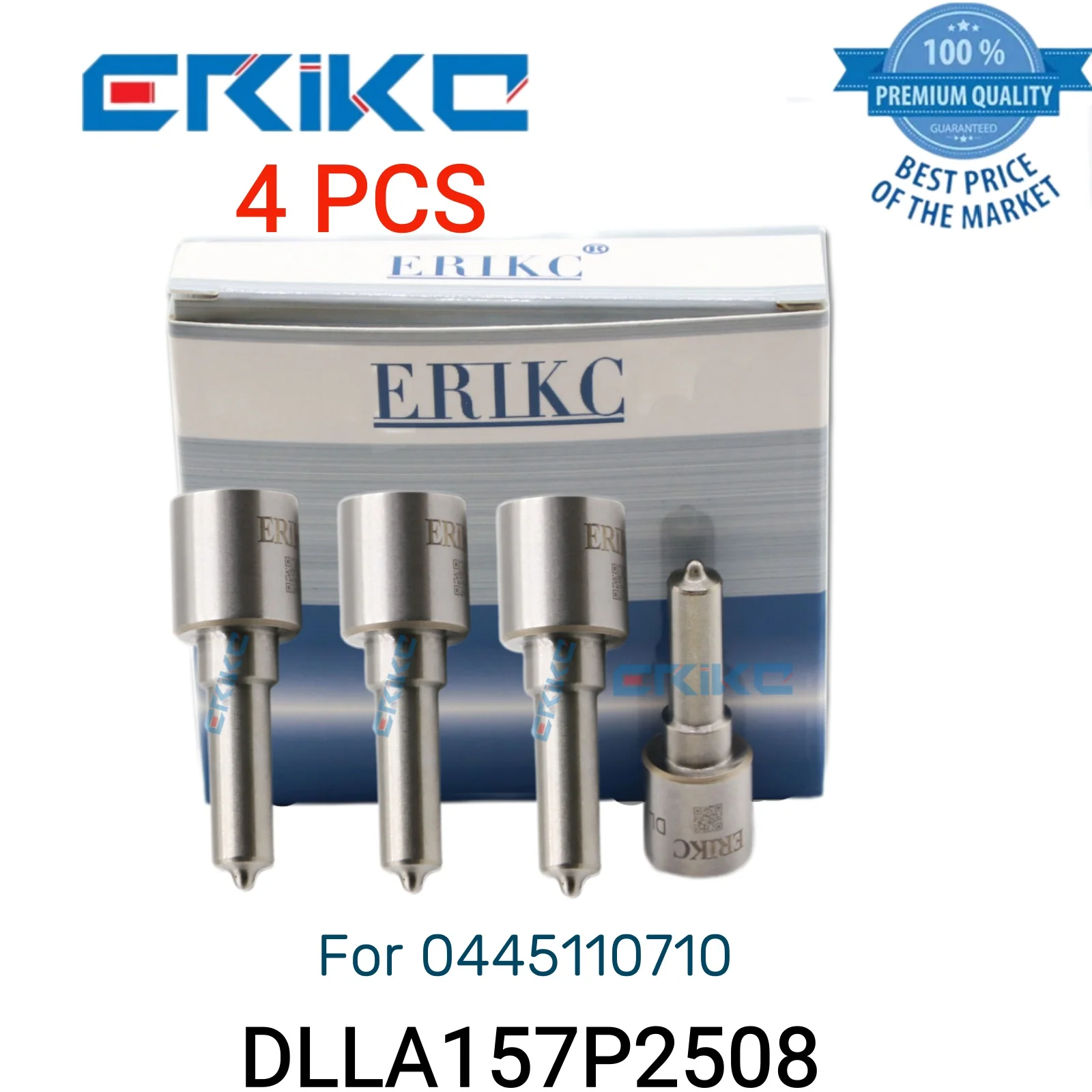 

4 PCS DLLA157P2508 Nozzle Diesel Engine 0 433 172 508 DLLA 157 P 2508 Fuel Nozzle Injector DLLA 157P2508 FOR 0445110710