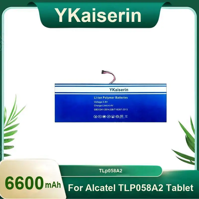 

Для планшета Alcatel TLP058A2, безопасный и надежный аккумулятор для ноутбука с быстрой зарядкой, 6600 мАч