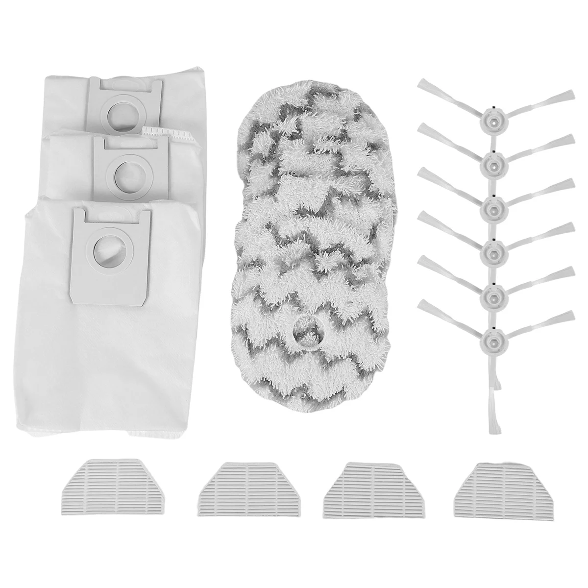 أطقم ملحقات بديلة لروبوت شاومي رويدمي إيفا ، مكنسة كهربائية ذاتية التنظيف ، SDJ06RM