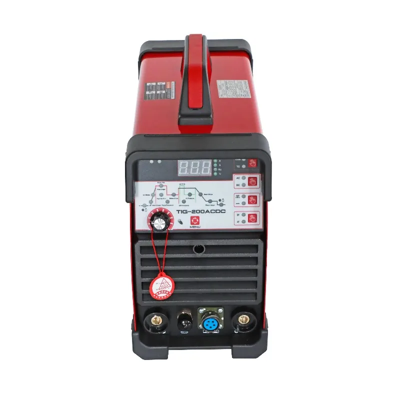 200P AC/DC Pulse TIG Welding Machine 200A Inverter Aluminum Alloy Welder Argon Arc Welder 220V