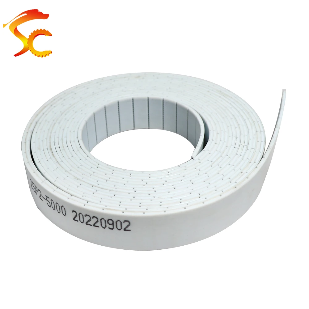 5Meters P2 Flat Belt Width 25mm 30mm Thickness 2mm P2 Belt Polyurethane with Steel core for Fitness Equipment