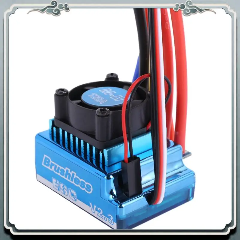 

Premium 3X 120A Brushless Esc Electric Speed Controller Waterproof Dust-Proof Rc Part Accessory
