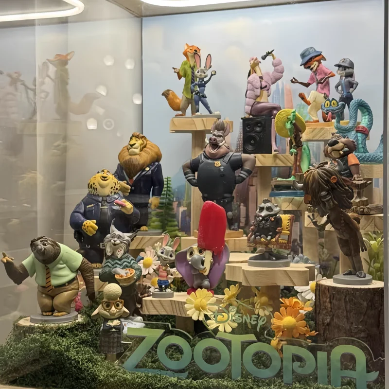 

Новая официальная фигурка Джуди Фокс из Зоотопии, ручная работа, подарок, кавайная настольная аниме-фигурка, украшение, новогодний подарок