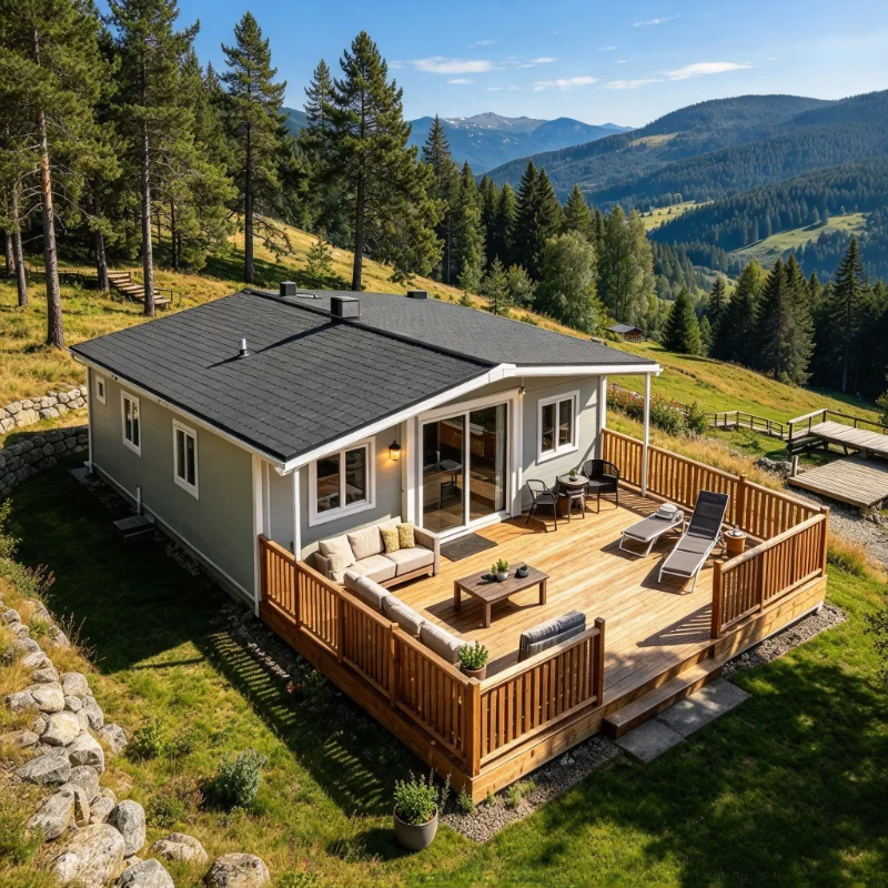 Custom 20Ft 40Ft Prefabricated Mobile Granny Flat Expandable Container House Bathroom Kitchen Prefab Shipping Portable Tiny Home