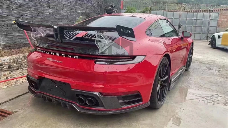 For Porsche 911 992 Tech art-1 Style Rear Spoiler for porsche 991spoiler carbon fiber spoiler