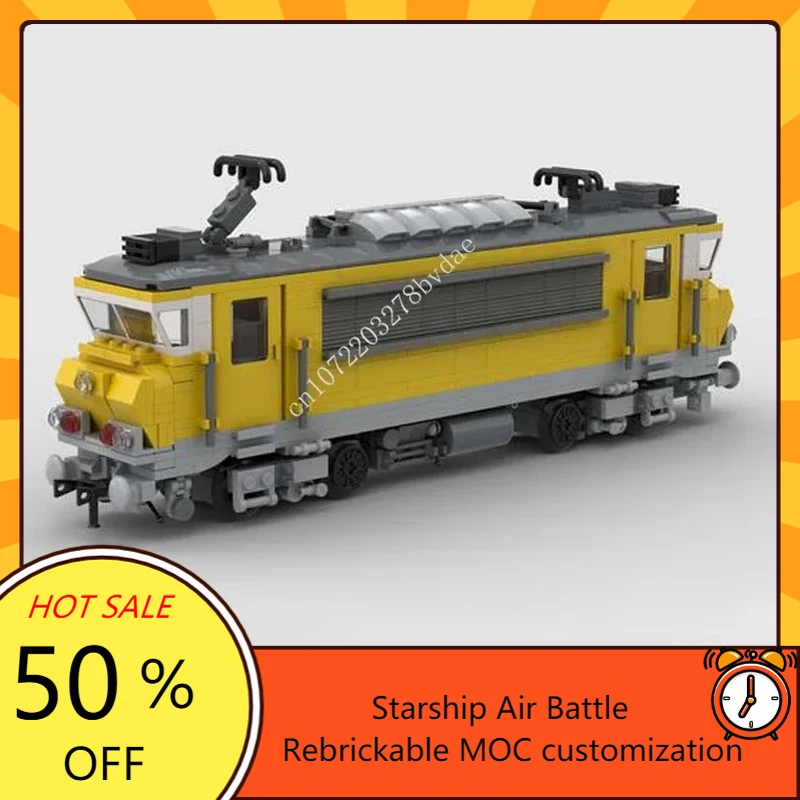 

847PCS High-Tech MOC Dutch NS 1600/1800 Locomotive City Train Model Building Blocks Bricks DIY Assembly Toys Birthday Gifts