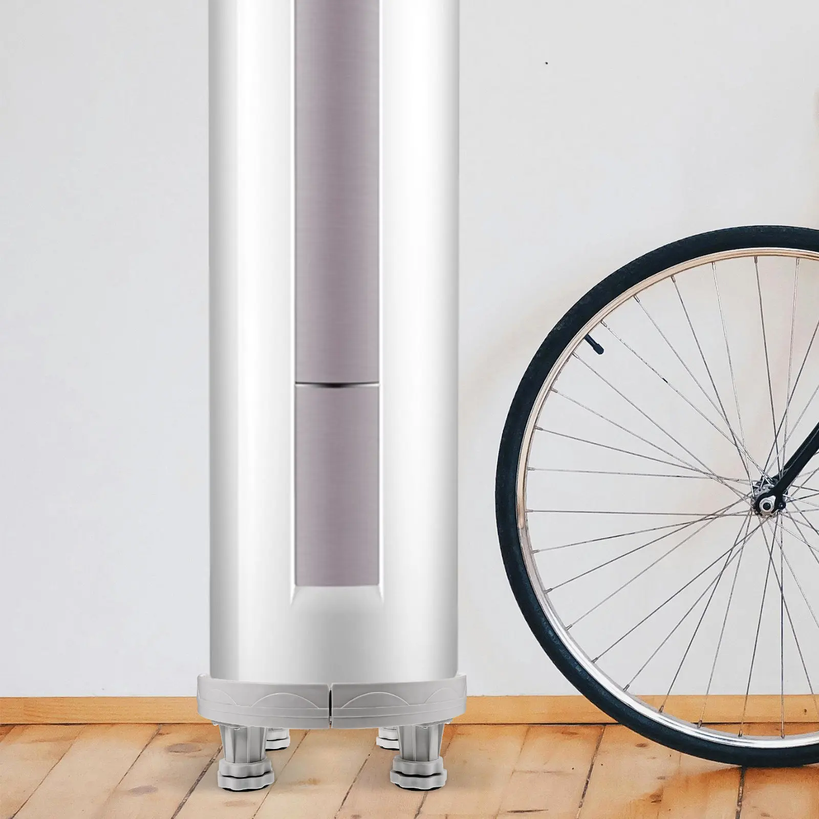 

Круглая подставка для кондиционера: приподнятая опора для внутренних моделей, устойчивая конструкция с 4 ножками, многофункциональная (может использоваться как подставка для цветов)