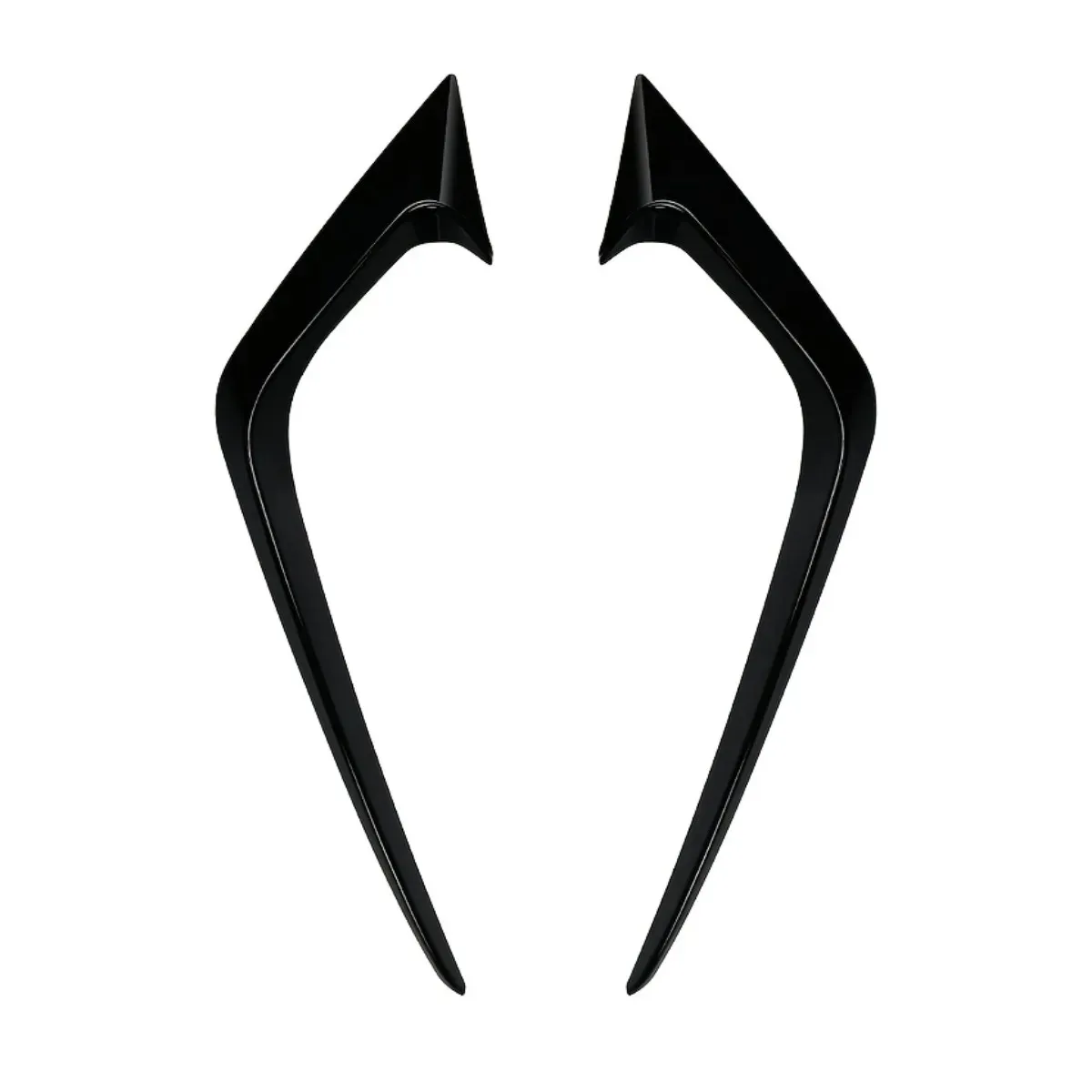 2pcs Left Right Front Bumper Side Air Vent Trim For Ford Fiesta STC 2012 2013 2014 2015 2016 2017 Car Fog Light Body Kit