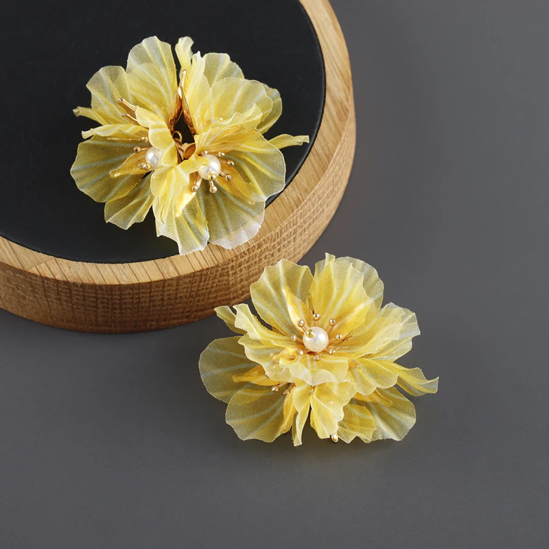 assoonas, F163, Schmuckzubehör, 18k vergoldet, handgefertigt, Blumenform, Anhänger, DIY-Ohrringanhänger, Schmuckherstellung, 6 Stück/Lot – Detail 1