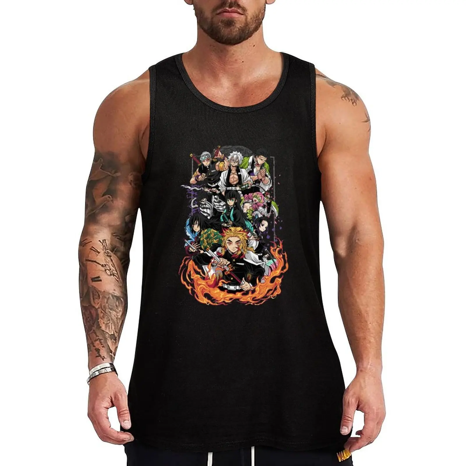 

Hashira Demon Slayer T-Shirts Gift For Fans, For Men and Women Tank Top gym clothing men t-shirts for men Muscle fit