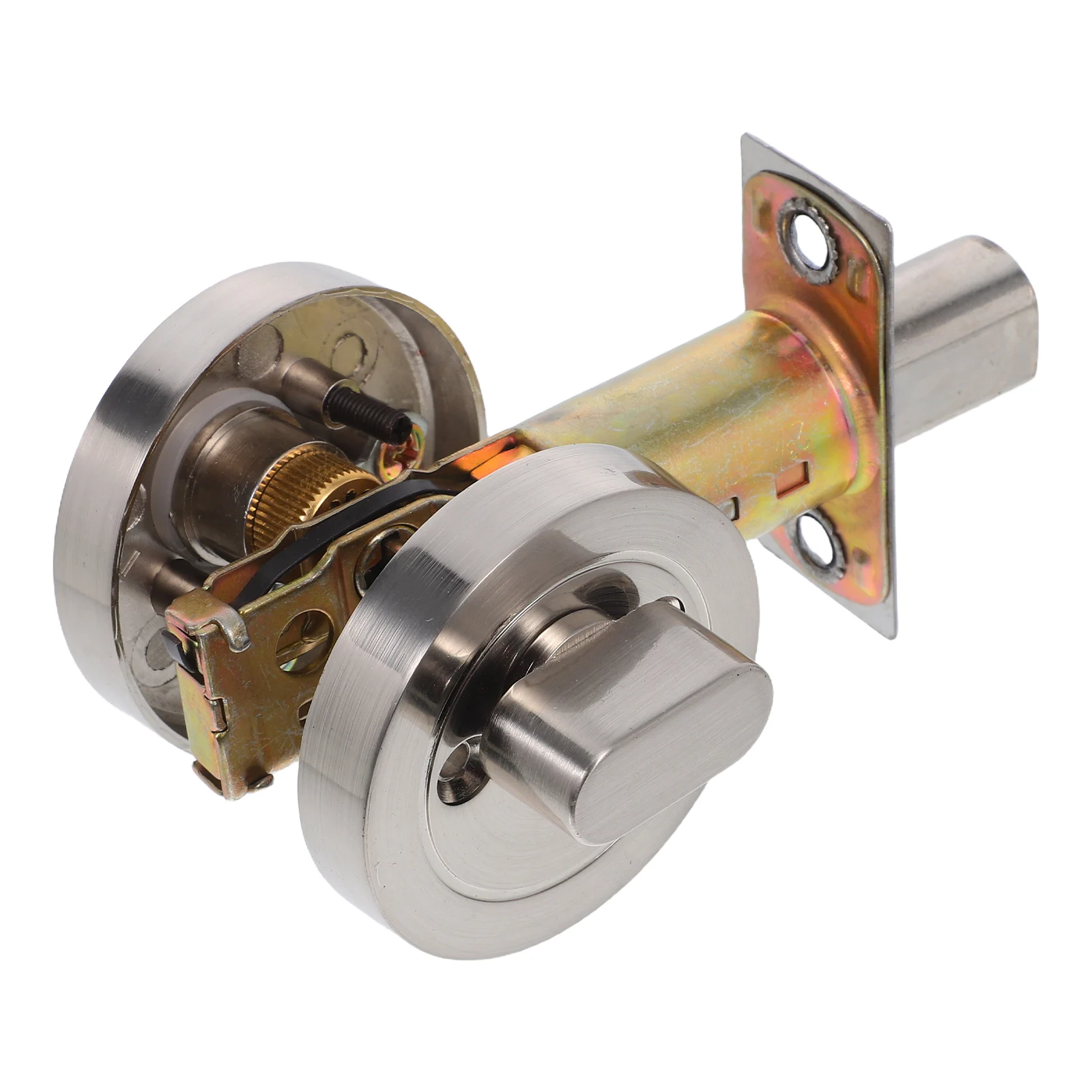 

Round Door Zinc Alloy Single Cylinder Bolt Locks For Doors Deadbolt Smooth Surface Hidden Bolt Bedroom Door Hardware