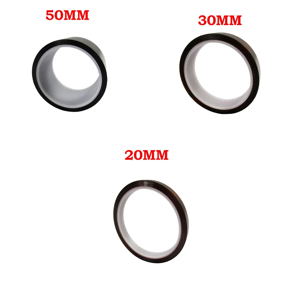 20MM 30MM 50MM Width 30M Heat Resistant Polyimide Reflective Tape High Temperature Adhesive Insulation Protective Tape