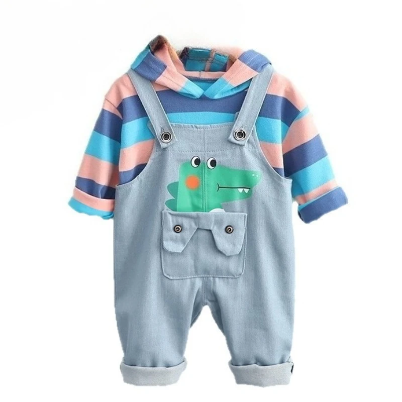 

New Autumn Baby Clothes Children Boys Long Sleeved Hoodies Pants 2Pcs/Sets Kids Girls Clothing Infant Costume Toddler Tracksuits