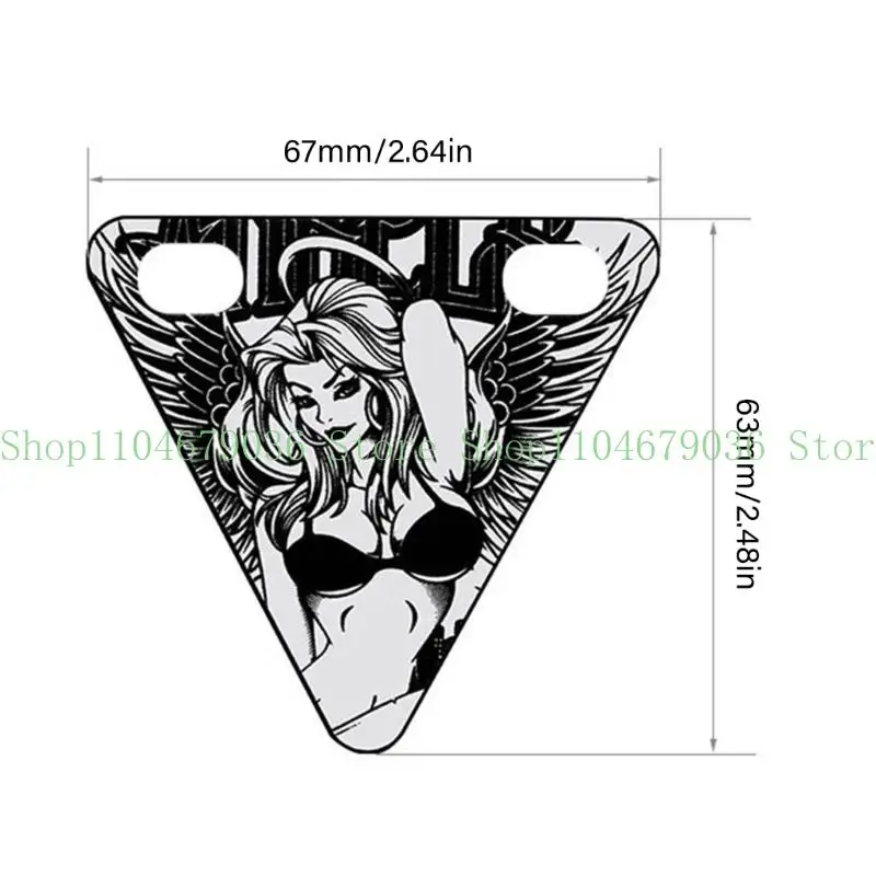 652F 7 Color Reflective Safety Triangle for Bicycles Long 300m Visual Alerts Distance Weatherproof PP Board