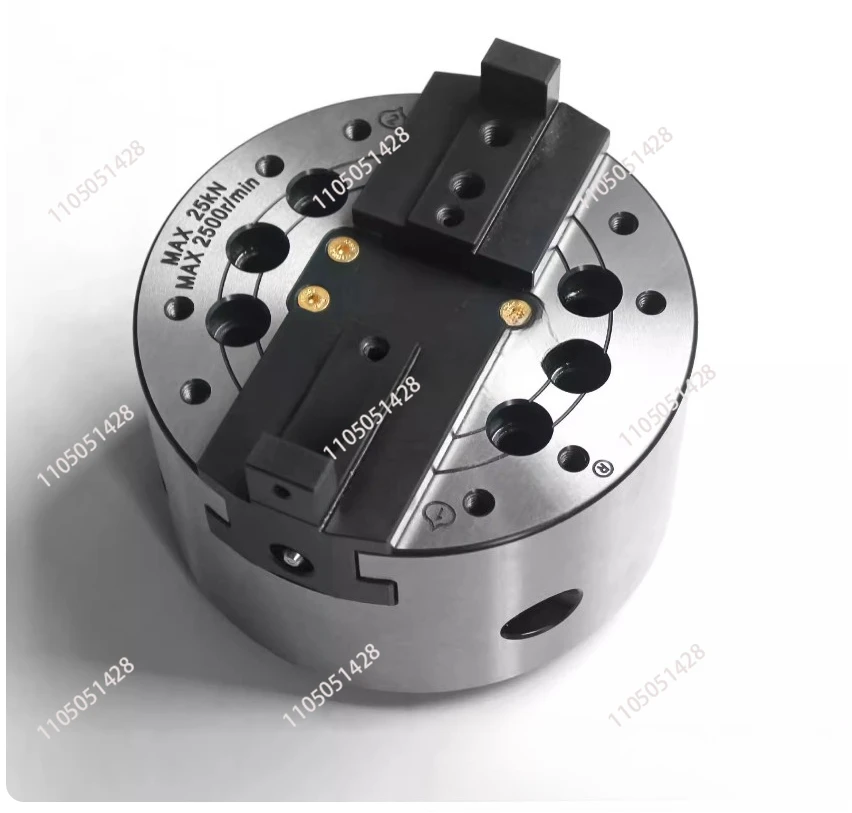 Hollow two jaw centering clamp/self centering large stroke two jaw/wide jaw/flat jaw hydraulic chuck/irregular workpiece