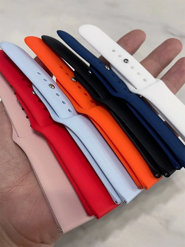 Amazfit GTS 3/2/2e/GTS2 Mini/GTR 42mm/47mm/GTR 3/3 Pro/2/2e 스포츠 시계 팔찌 Amazfit bip 스트랩 용 20mm/22mm 실리콘 밴드