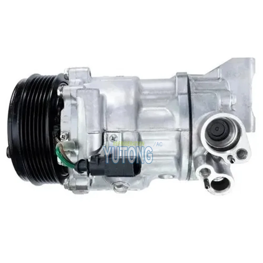 SD6V12 AC Compressor For VW Polo Derby Vento-IND SKODA FABIA RAPID 14339N 6RF820803A 6R0820803A 6RF820803B 6R0820803B 6RF820803