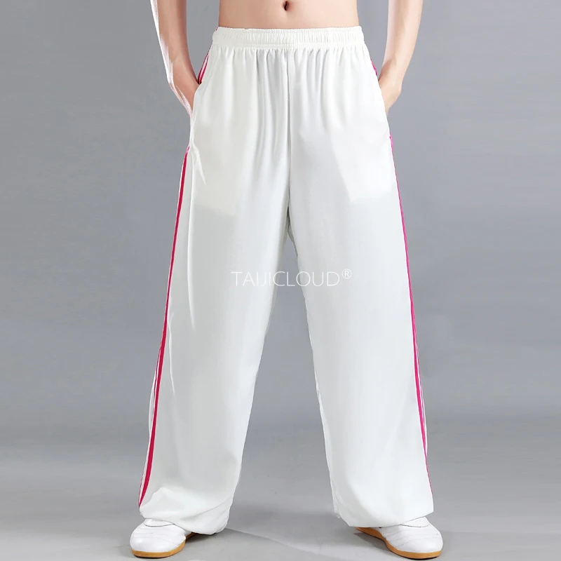 Unisex Tai Chi Pants - Harem Style Kung Fu Trousers for Spring/Autumn Training, Yoga & Martial Arts Practice