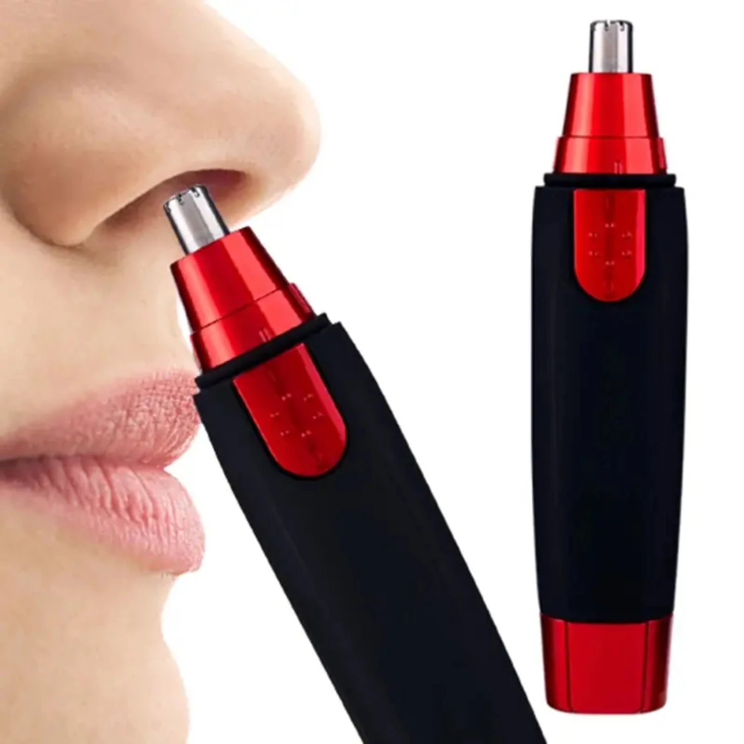 

Portable Professional Electric Nose, Ear, Eyebrow, and Facial Hair Trimmer - Painless Men's and Women's Grooming Tool