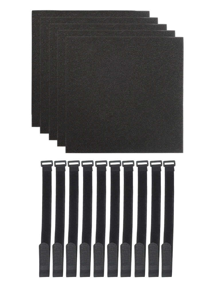10 Adjustable Straps Soft Grip For Climbing Shock-absorbing Pads No-slip Design Quiet Environment Ladder Safety Pads
