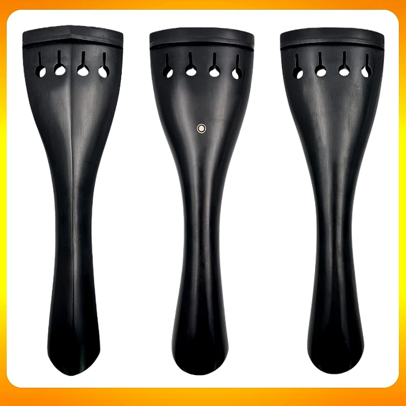 1pcs High quality Ebony 3/4 4/4 Double Bass Upright Bass Tailpiece + Endline Tailgut Tailcord,bass parts accessories