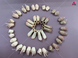 1/6 Scale Female Makeup Hand Shape Gesture Foot Model Body Accessories Fit 12'' Action Figure Body Doll