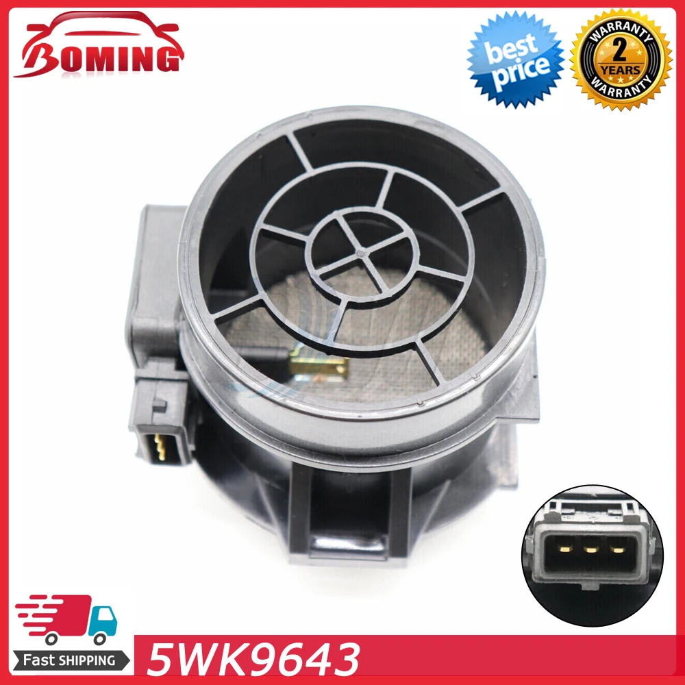 

Car 5WK9643 Maf Mass Air Flow Meter Sensor For Hyundai Sonata Tucson Tiburon Santa Fe For Kia Sportage Magentis Optima 2.5L 2.7L