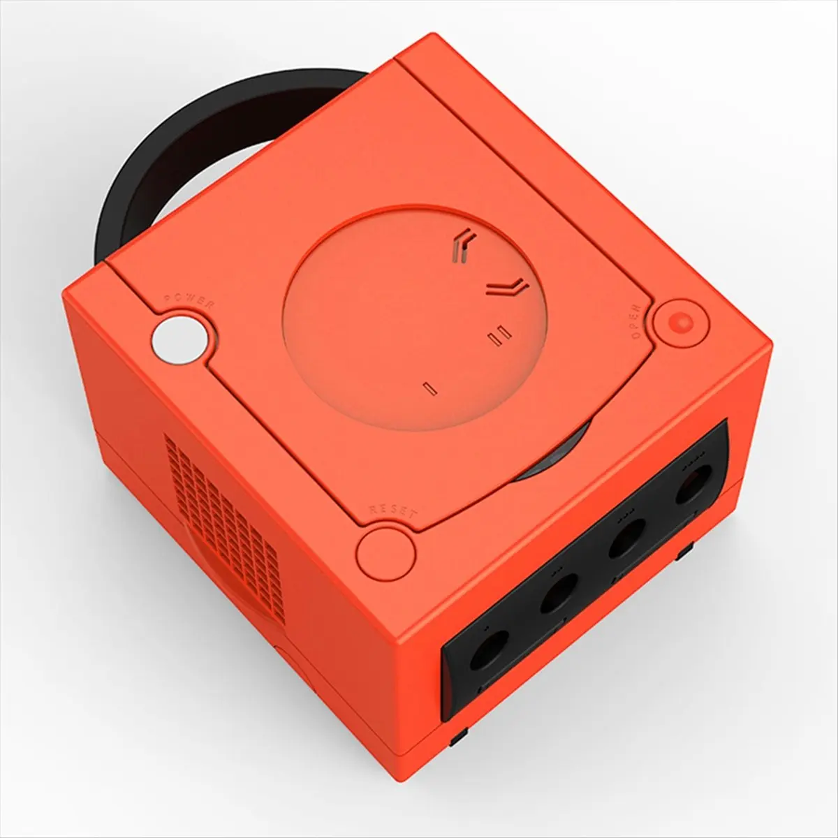 Warm Red Replacement Shell Protective Case Game Box for DOL001 and DOL-101 Game Console