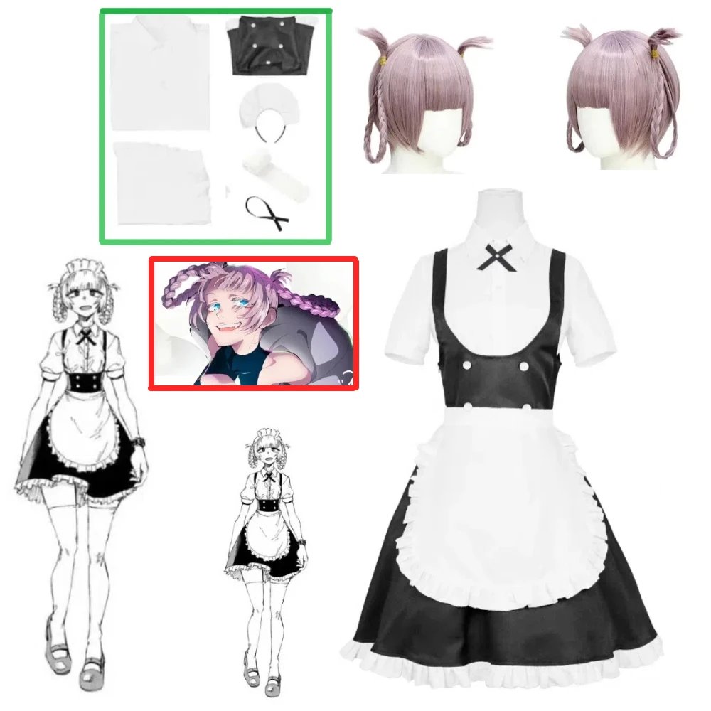 

Anime Call of The Night Features A Cosplay Costume of Nanakusa's Maid Dress At The Anime Exhibition Halloween Suit for 2D Anime