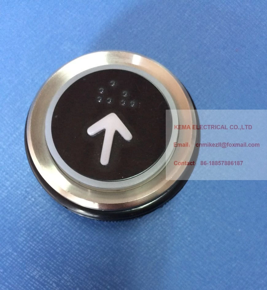 

White and black colour AK-22 MTD330 Elevator push button