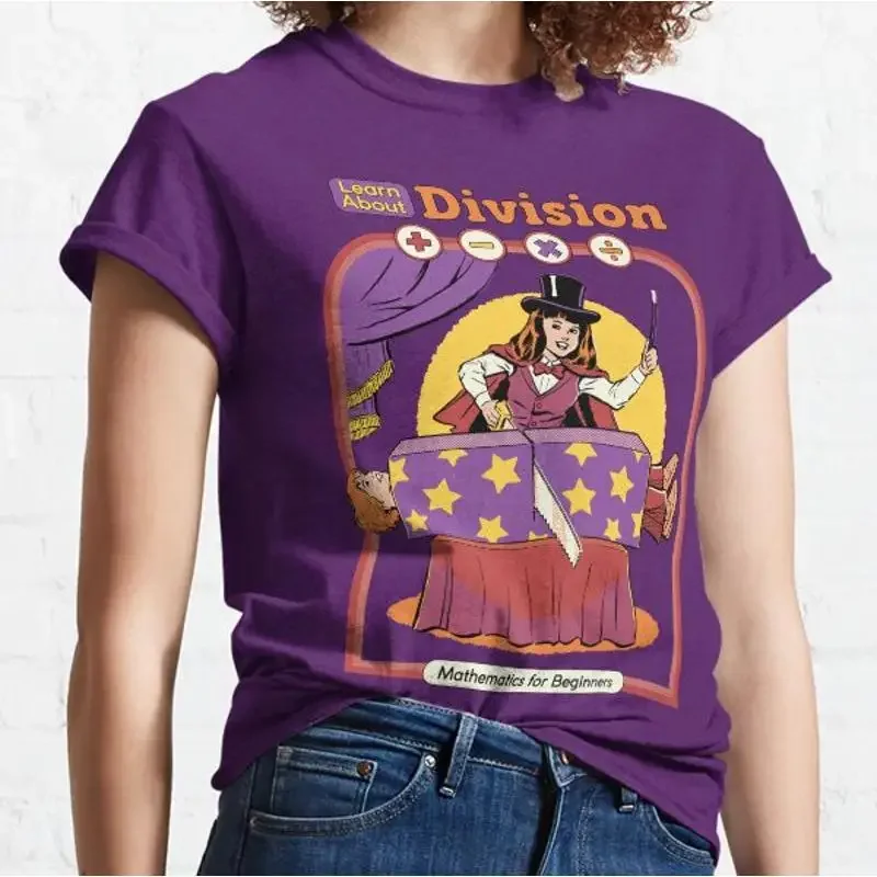 Learn About Division Classic T Shirt