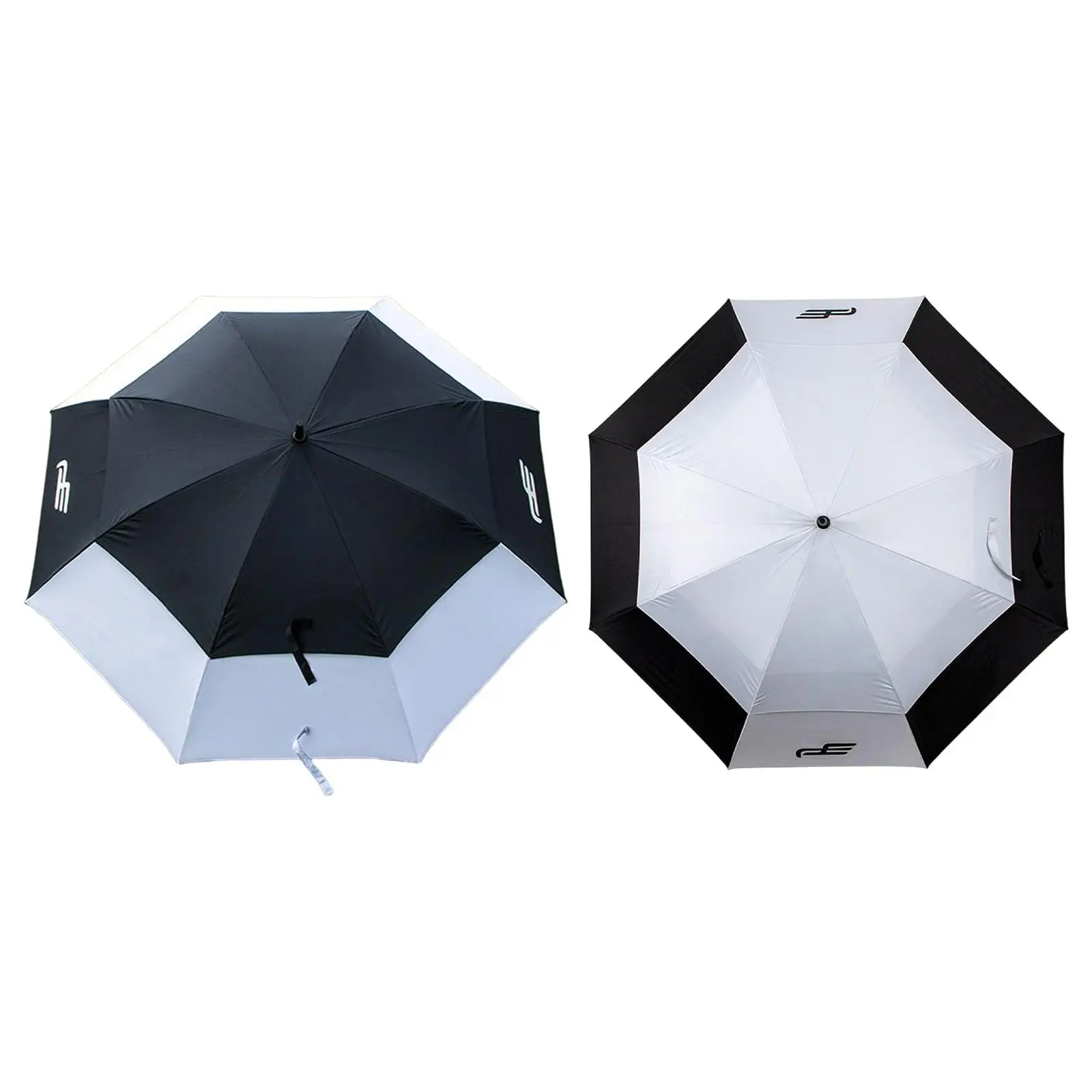 53 inch Golf Umbrella Sun Rain Umbrella Automatic Open Vented with Double Canopy